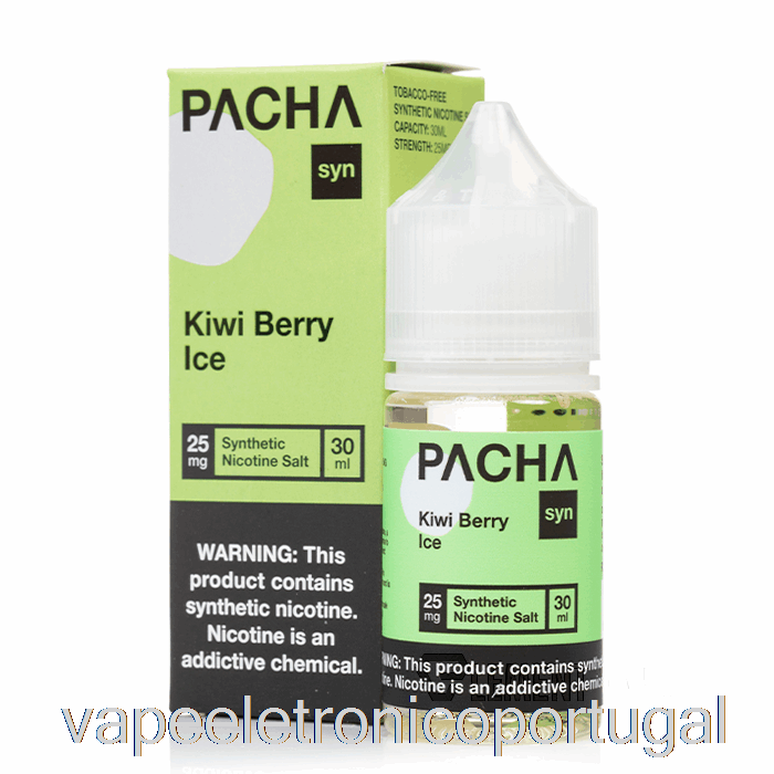 Vape Eletrônico Kiwi Berry Ice - Sais Pacha Syn - 30ml 25mg